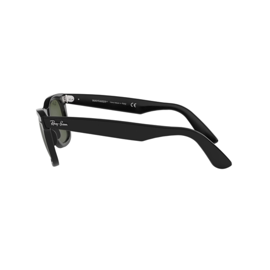 Wayfarer Black Green Medium