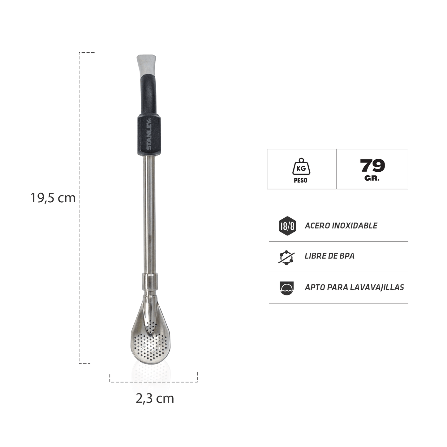 Bombilla Para Mate Stanley Spoon